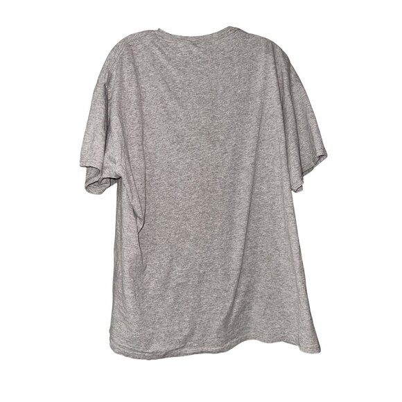 soft Disney Mickey Mouse Heather Gray Short-Sleeve T-Shirt XL 90% Cotton 10% Pol - Picture 4 of 4